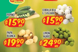 Ofertas Mi Tienda del Ahorro frutas y verduras del 21 al 23 de mayo 2024