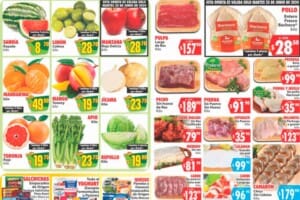 Folleto Casa Ley frutas y verduras 25 y 26 de junio 2024