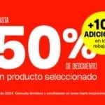 Ofertas Martí Día del Padre: Hasta 50% de descuento + 10% adicional