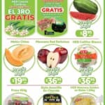 Folleto HEB frutas y verduras del 25 de junio al 1 de julio 2024