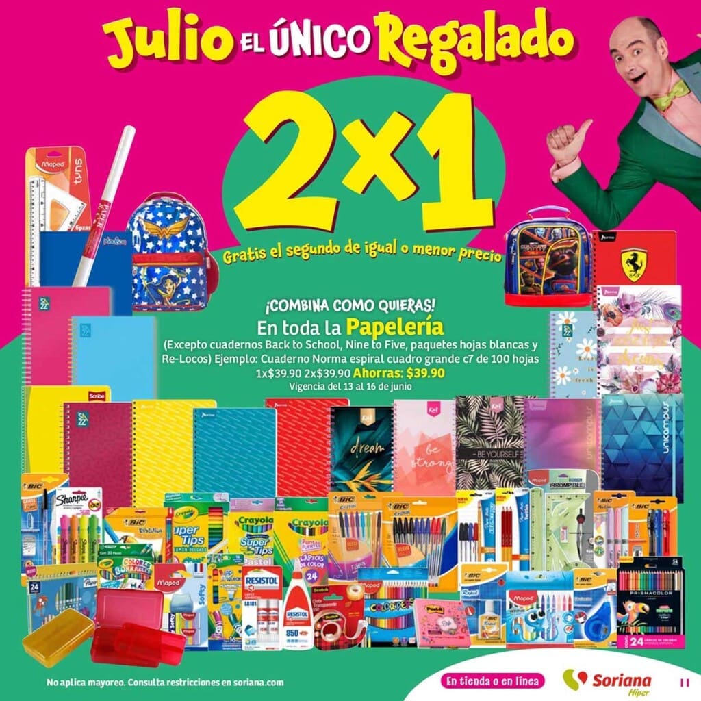 folleto julio regalado soriana 2024 cuarto 11