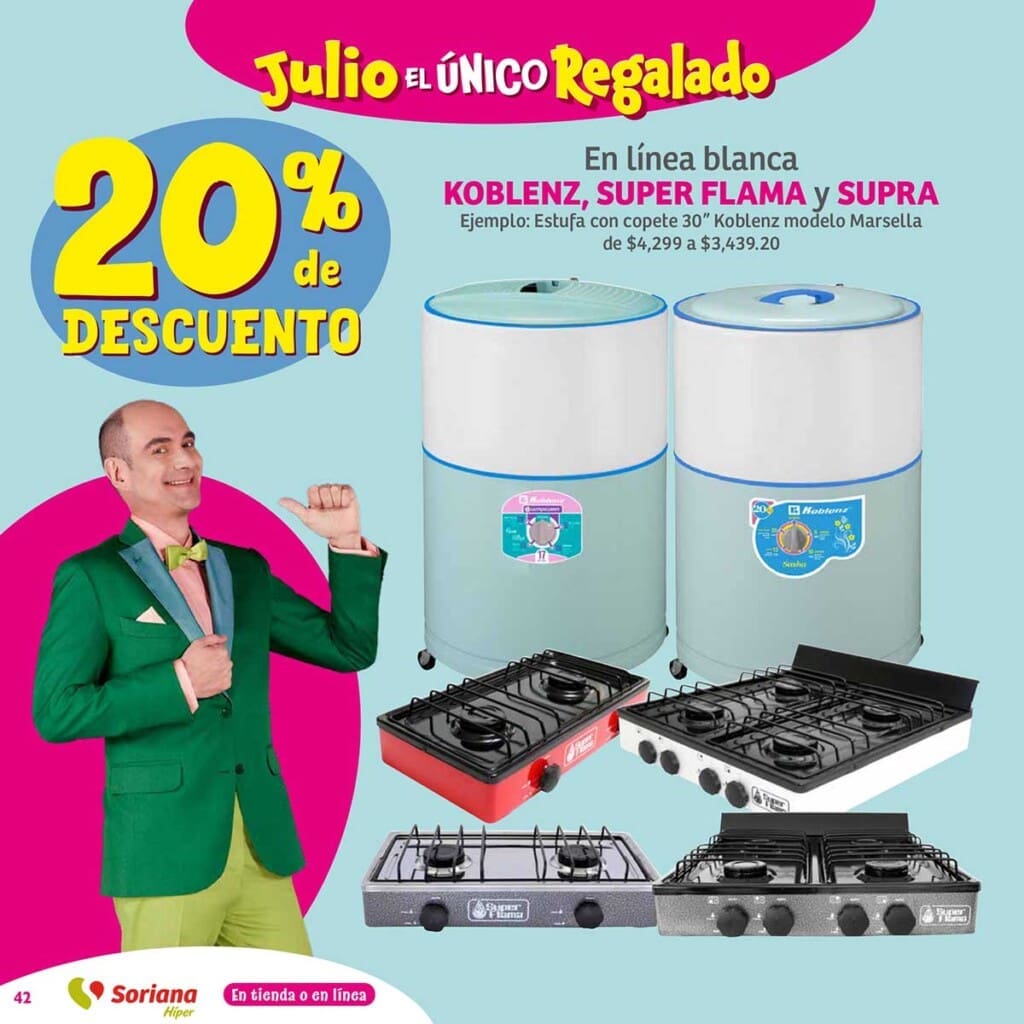 folleto julio regalado soriana 2024 cuarto 42