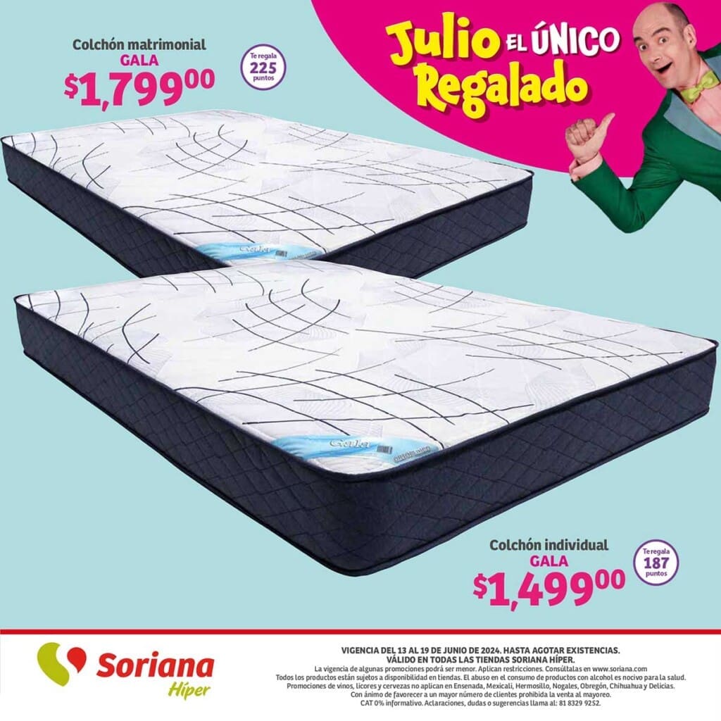 folleto julio regalado soriana 2024 cuarto 46