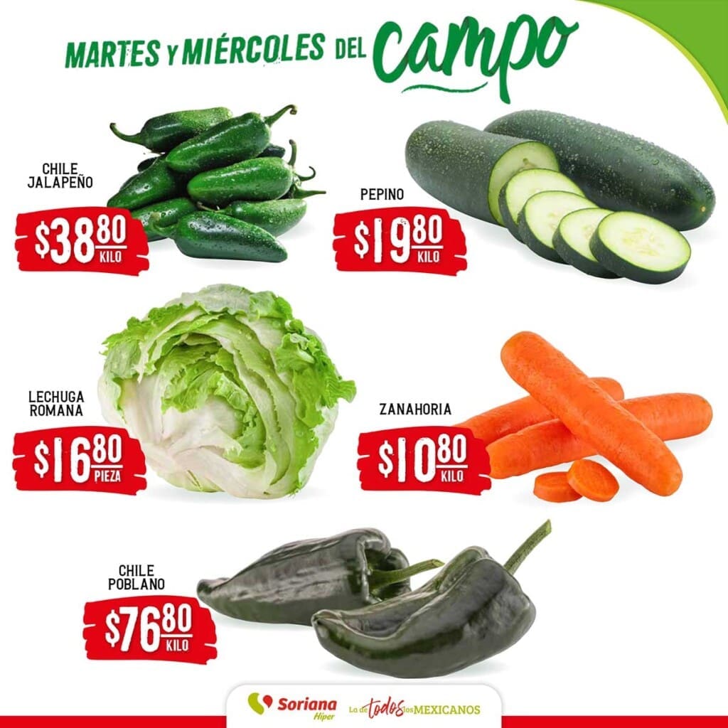 folleto soriana frutas verduras junio 4 3