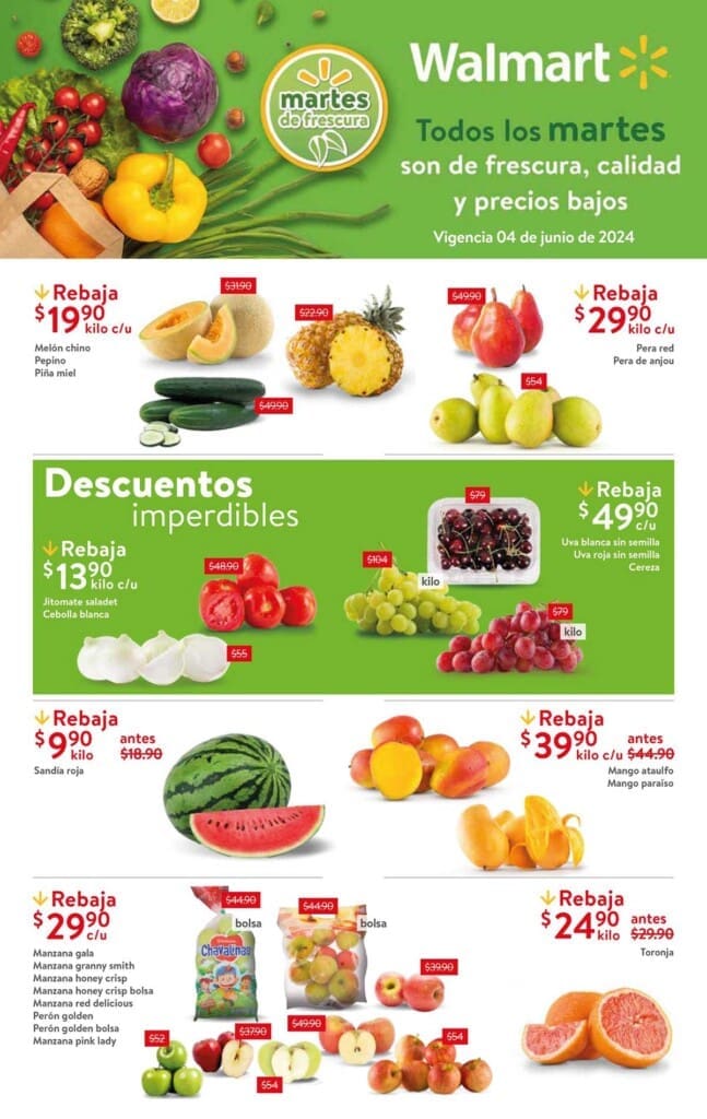 folleto walmart ferscura junio 4