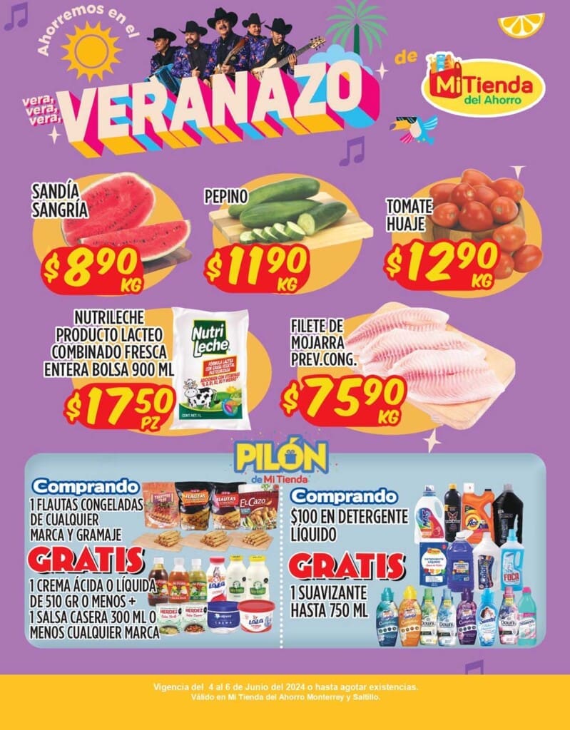 mi tienda ahorro frutas verduras junio 4 2