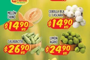 Ofertas Mi Tienda del Ahorro frutas y verduras del 4 al 6 de junio 2024
