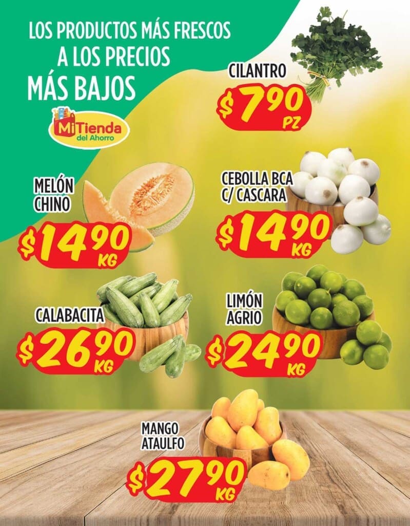 mi tienda ahorro frutas verduras junio 4