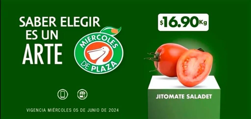 Folleto Miércoles de Plaza La Comer y Fresko 5 de junio 2024
