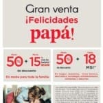 Sears Venta Día del Padre 2024: hasta 50% de descuento + 15% adicional