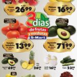 Folleto S-Mart frutas y verduras del 11 al 13 de junio 2024