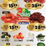 Folleto S-Mart frutas y verduras del 18 al 20 de junio 2024