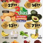 Folleto S-Mart frutas y verduras del 4 al 6 de junio 2024