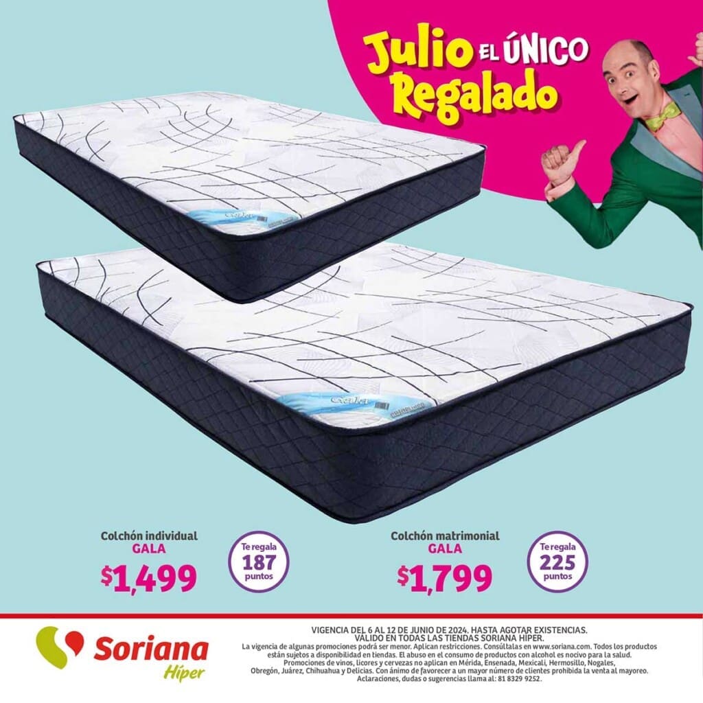 soriana folleto julio regalado 2024 Tercero 39