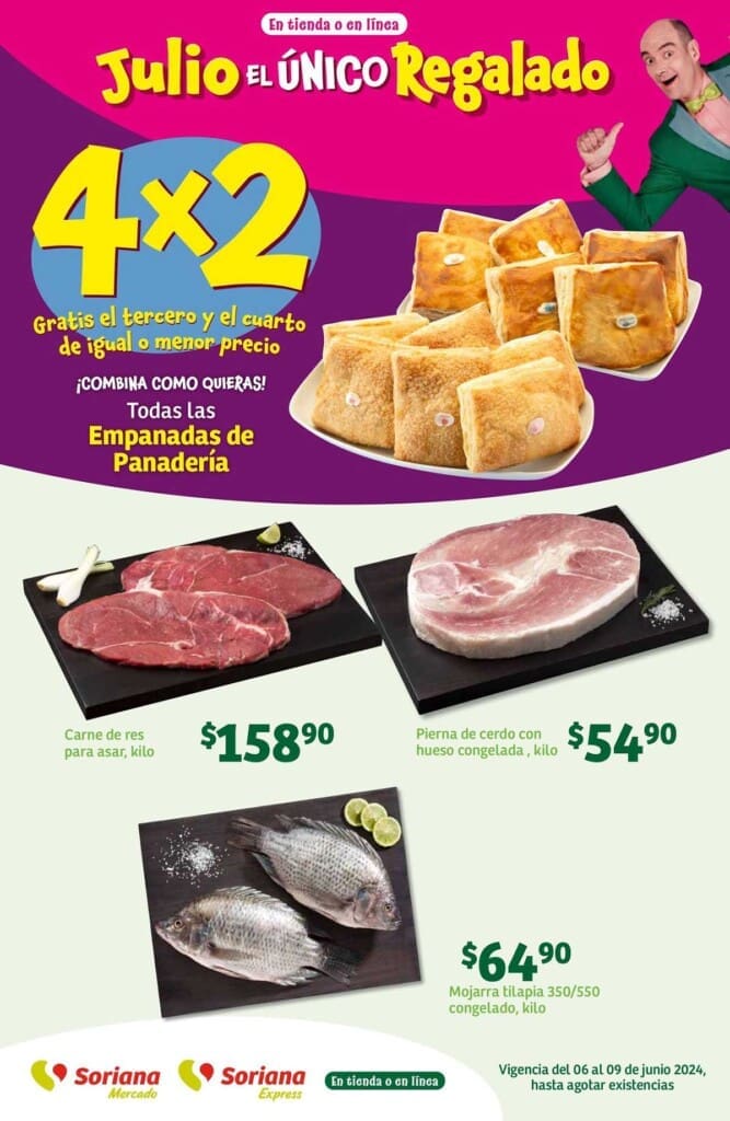 soriana mercado fin semana junio 7