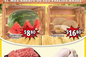 Folleto Soriana Mercado frutas y verduras 18 y 19 de junio 2024