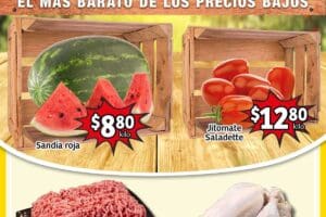 Folleto Soriana Mercado frutas y verduras del 11 al 12 de junio 2024