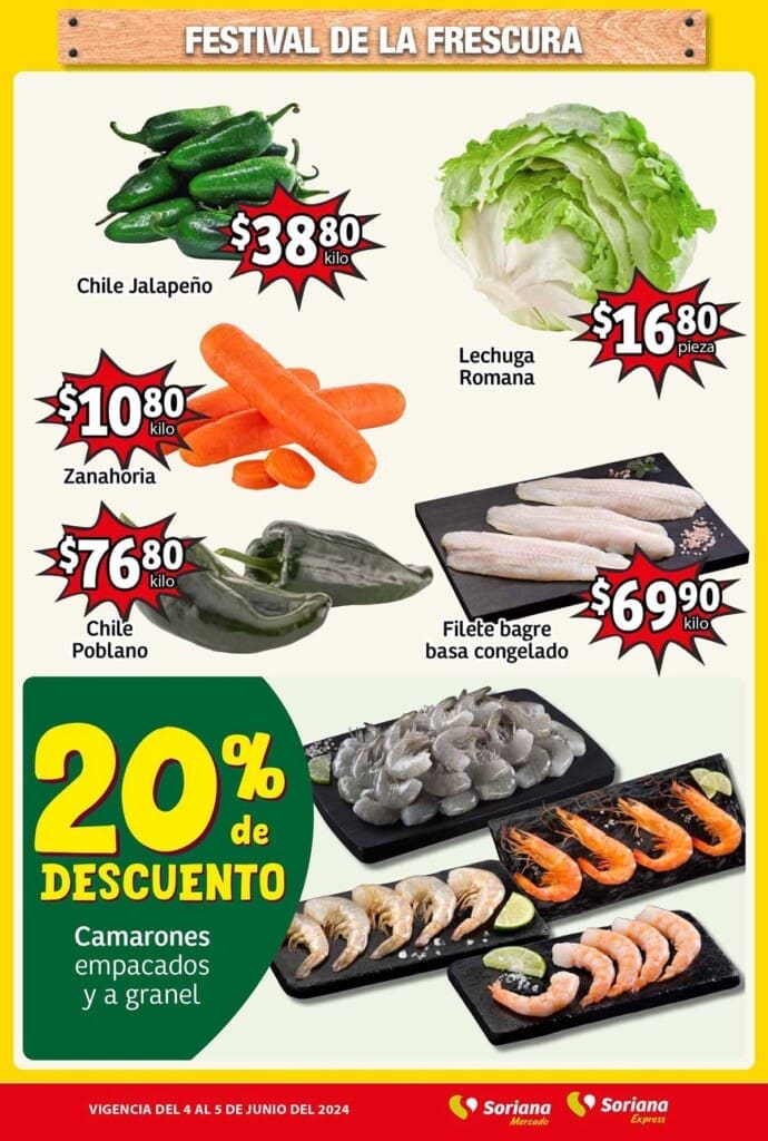 soriana mercado frutas verduras junio 5 3