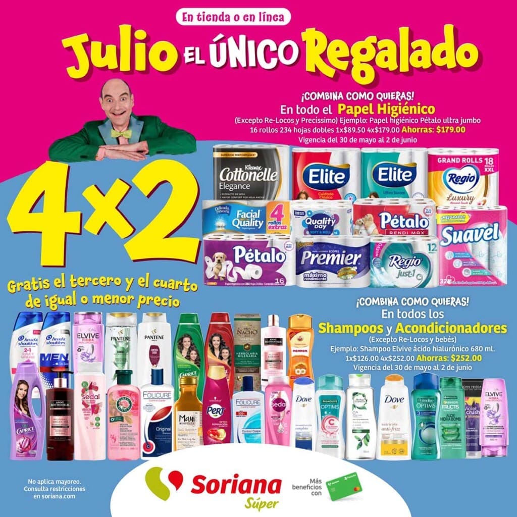 soriana super folleto julio regalado 2024