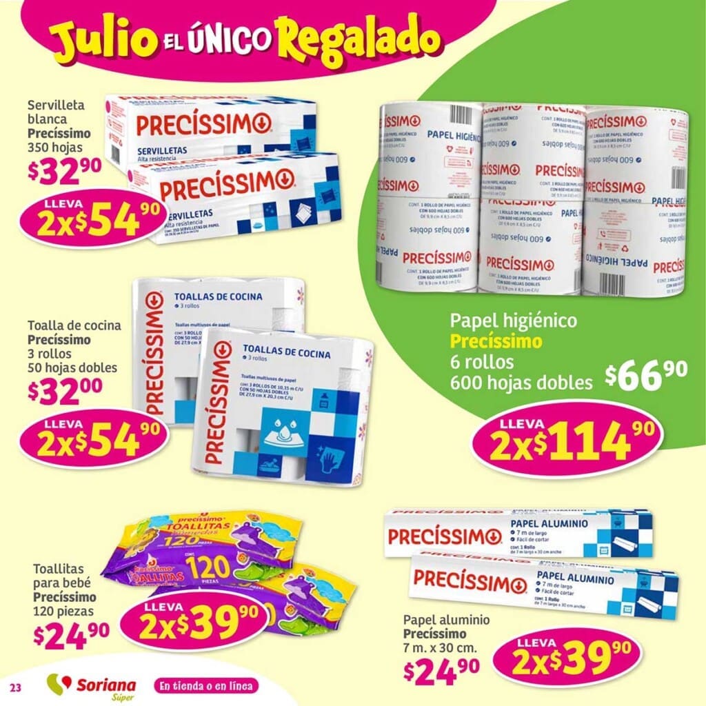 soriana super folleto julio regalado 2024 23