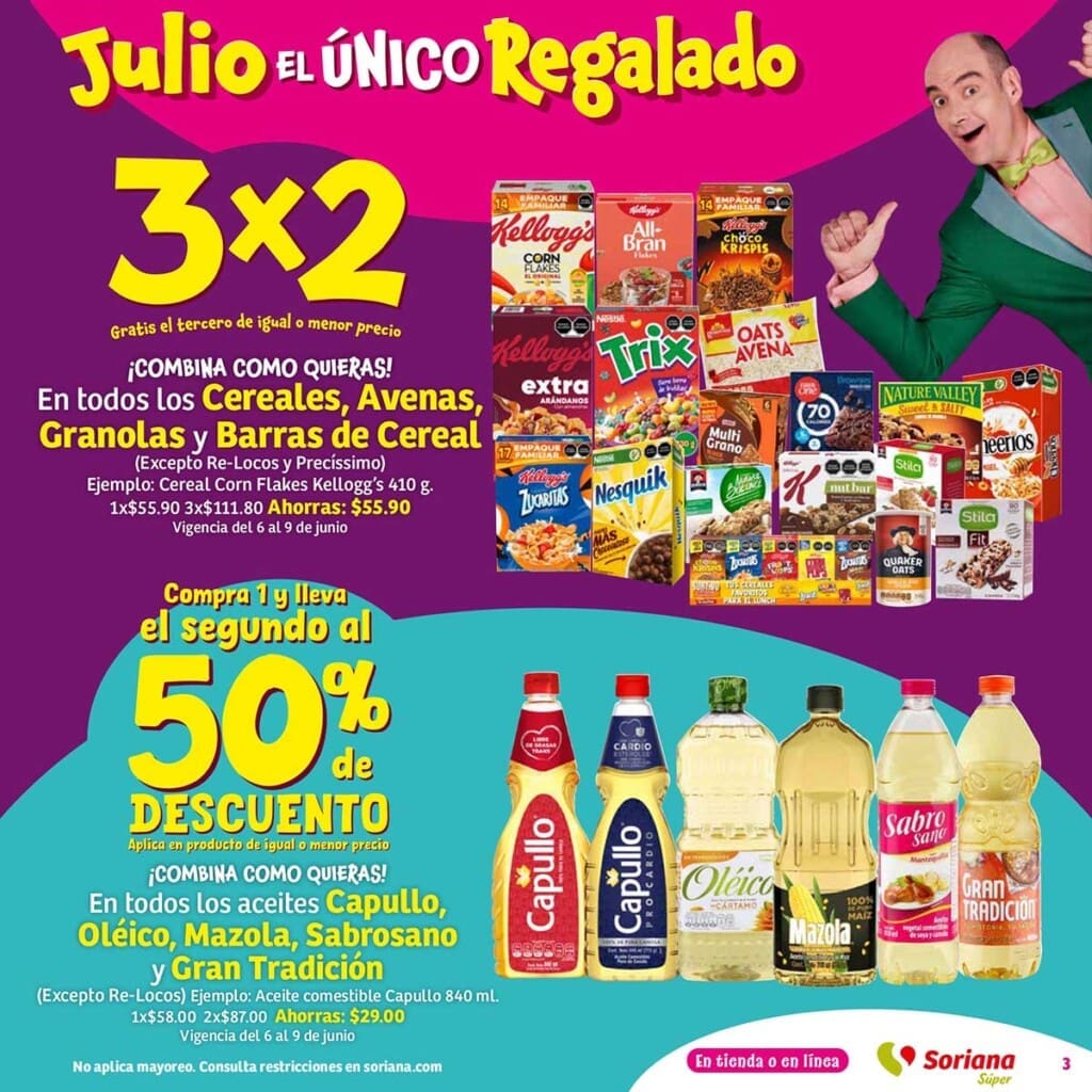 soriana super folleto julio regalado 2024 3 1