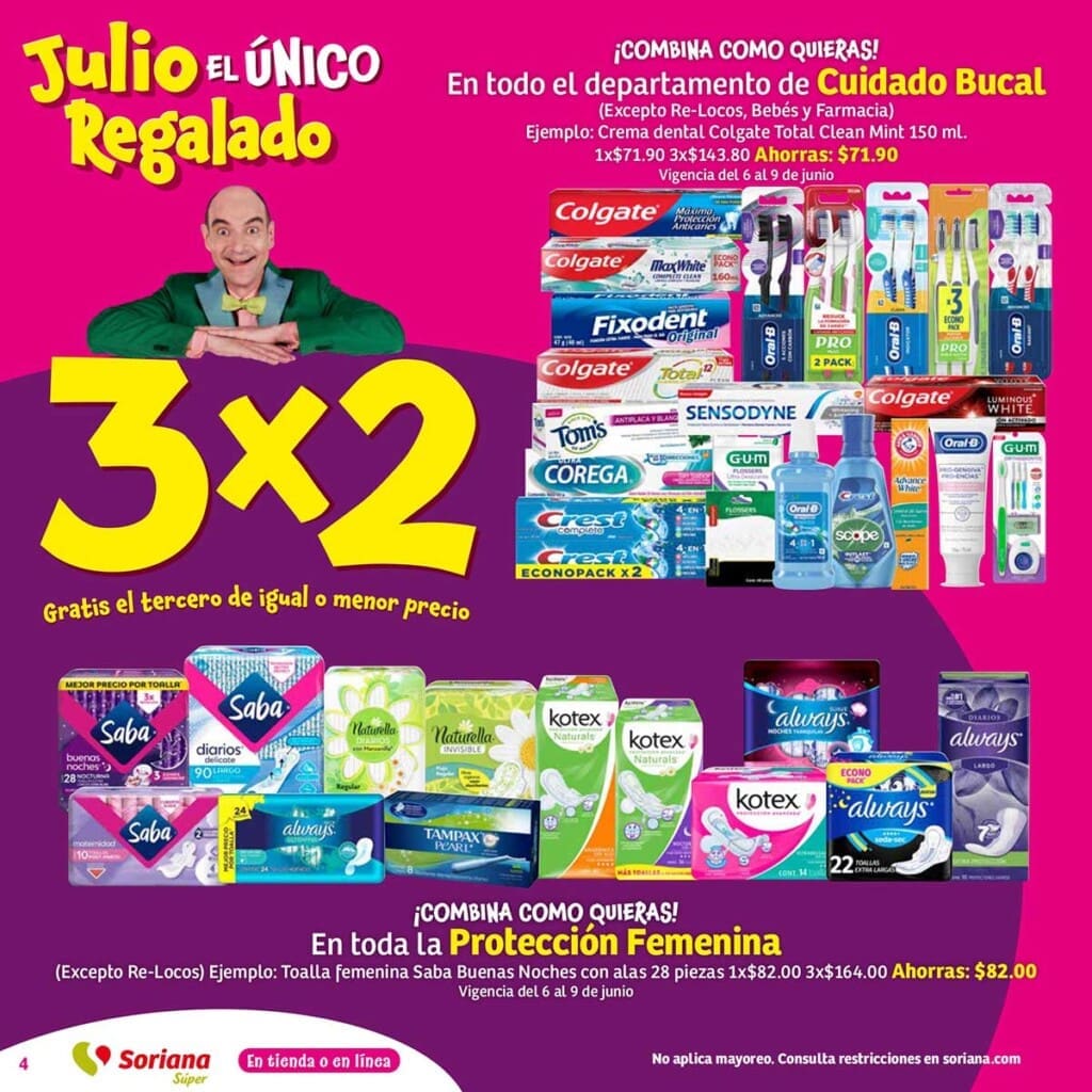 soriana super folleto julio regalado 2024 4 1