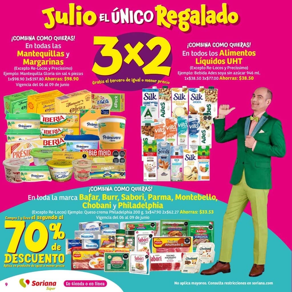 soriana super folleto julio regalado 2024 9 1