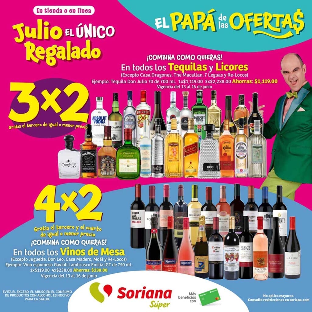 soriana super julio regalado 2024 folleto