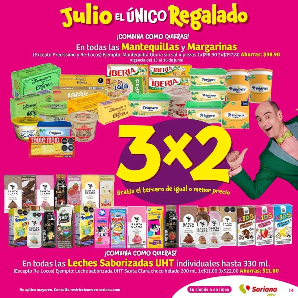 soriana super julio regalado 2024 folleto 14