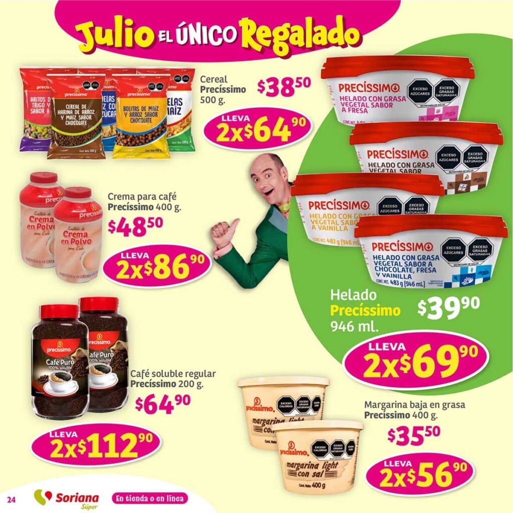 soriana super julio regalado 2024 folleto 24