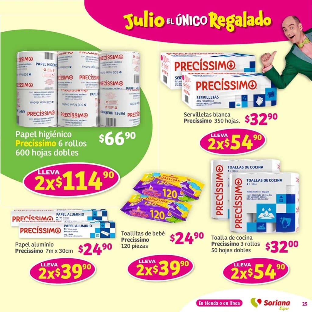 soriana super julio regalado 2024 folleto 25