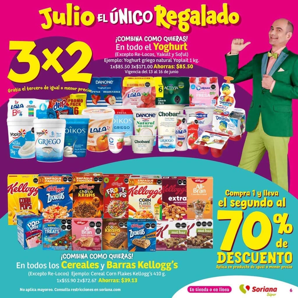 soriana super julio regalado 2024 folleto 6