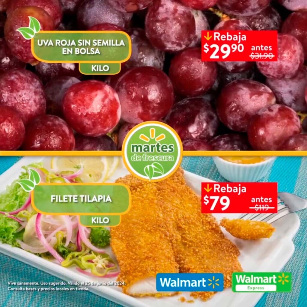 walmart martes frescura junio 25 3