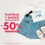 Promoción de Verano C&A: Playeras y Shorts Segundo a mitad de precio