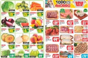 Folleto Casa Ley frutas y verduras 2 y 3 de julio 2024