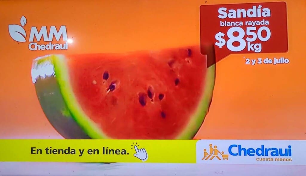 Ofertas Chedraui Martimiércoles de frutas y verduras 2 y 3 de julio 2024