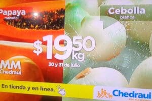 Ofertas Chedraui frutas y verduras 30 y 31 de julio 2024