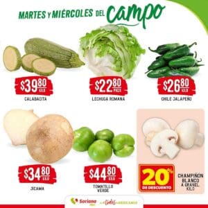 folleto soriana martes miercoles campo 3007 3