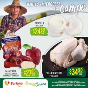 folleto soriana super frutas verduras 300724