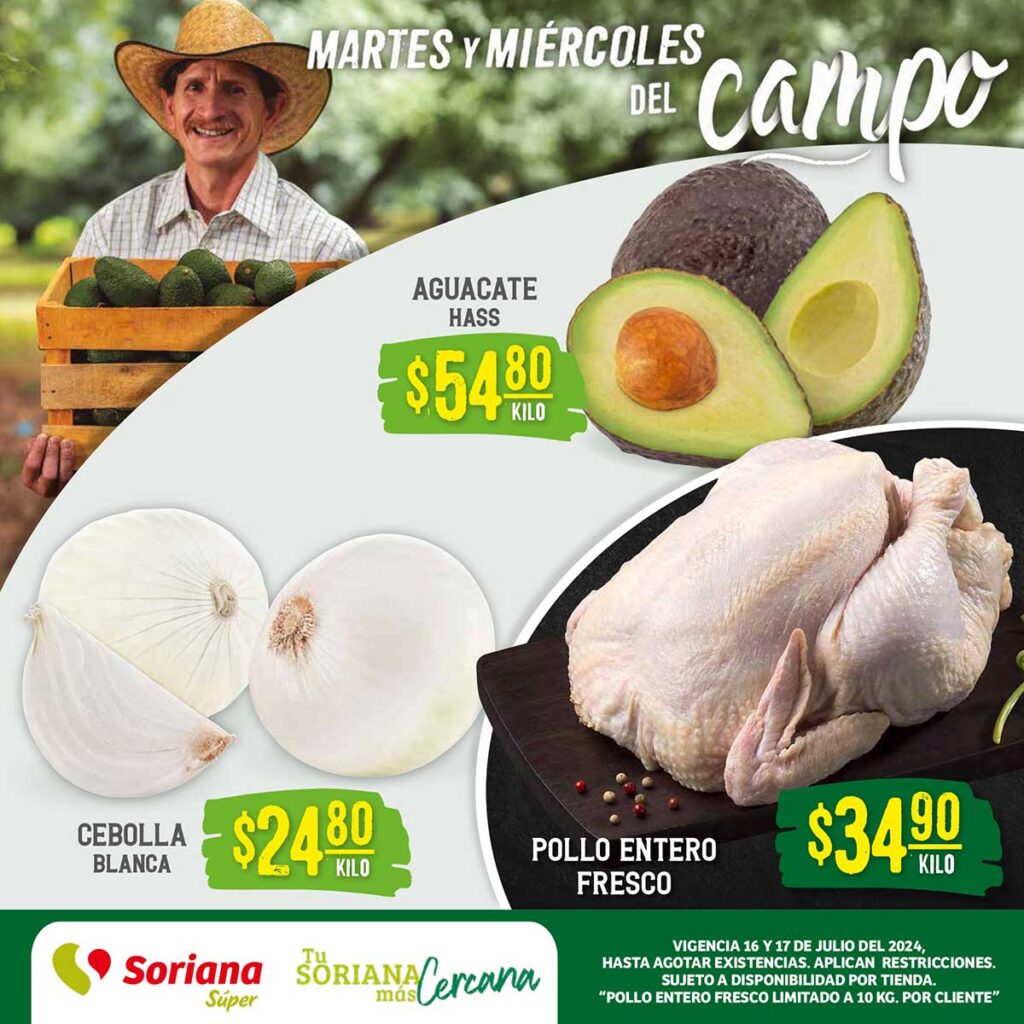 folleto soriana super ofertas 160724