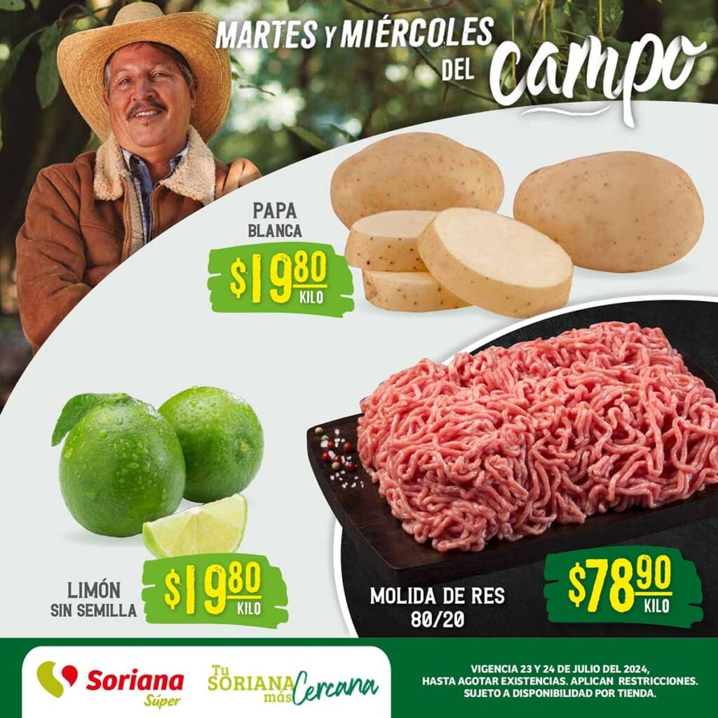 folleto soriana super ofertas 230724