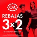 C&A Rebajas 2024: 3×2 en artículos ya rebajados