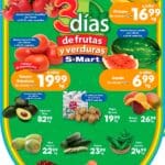 Ofertas S-Mart 3 días de frutas y verduras del 30 de julio al 1 de agosto 2024