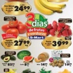 Folleto S-Mart frutas y verduras del 16 al 18 de julio 2024