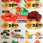 Folleto S-Mart frutas y verduras del 16 al 18 de julio 2024