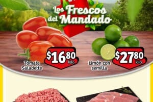 Ofertas Soriana Mercado frutas y verduras 9 y 10 de julio 2024