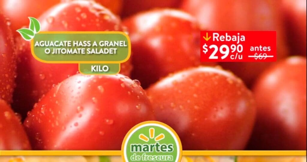 Ofertas Martes de Frescura Walmart 30 de julio 2024
