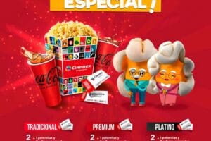 Promoción Cinemex Combos a precio especial Día del Abuelo 2024