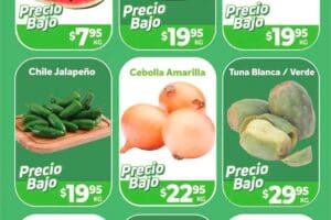 Ofertas HEB frutas y verduras del 6 al 12 de agosto 2024