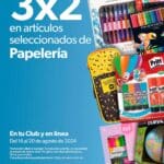 Promoción Sams Club: 3×2 en artículos seleccionados de papelería